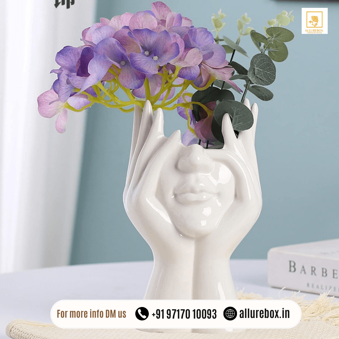 Ceramic Vases for Flowers at Affordable Prices — Allure Box Faridabad - Allure Box