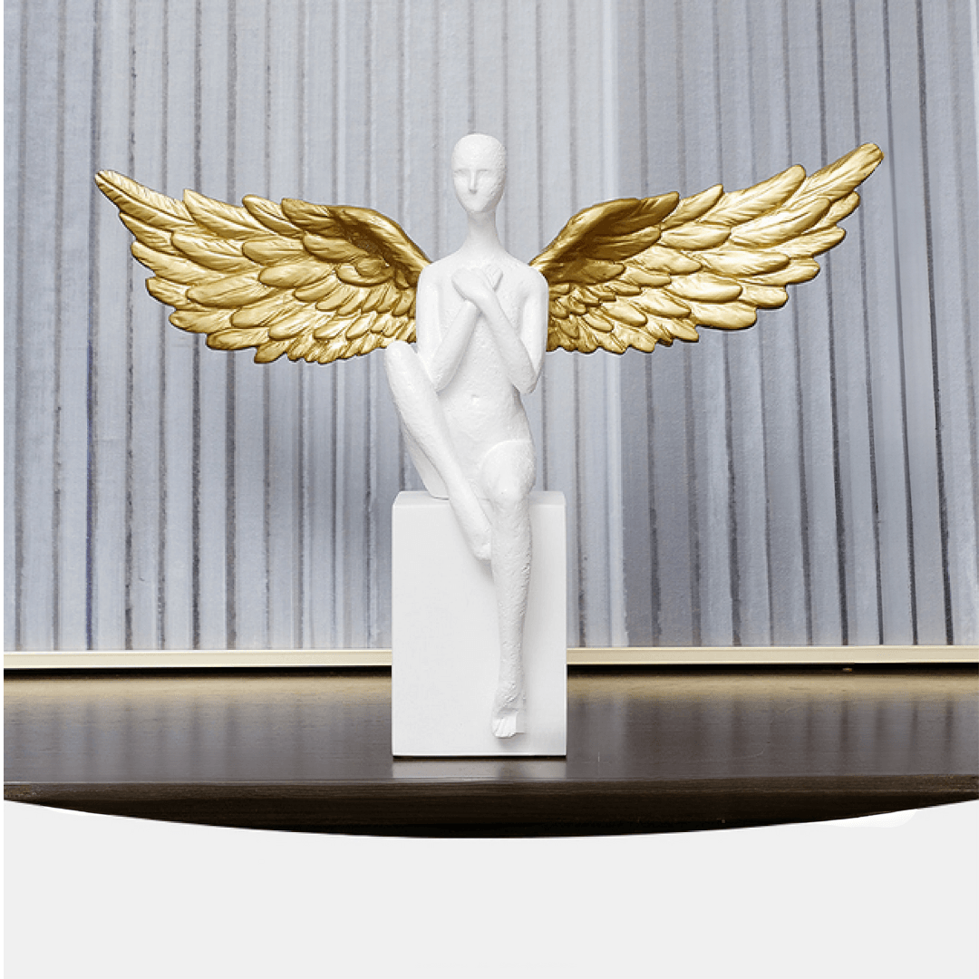 Angel Man (White) Showpiece – A Symbol of Elegance & Grace Allure Box - Allure Box