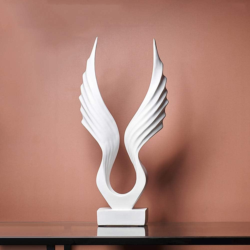 Fly Wings (White) – Elegant Angel Wings Decorative Sculpture - Allure Box