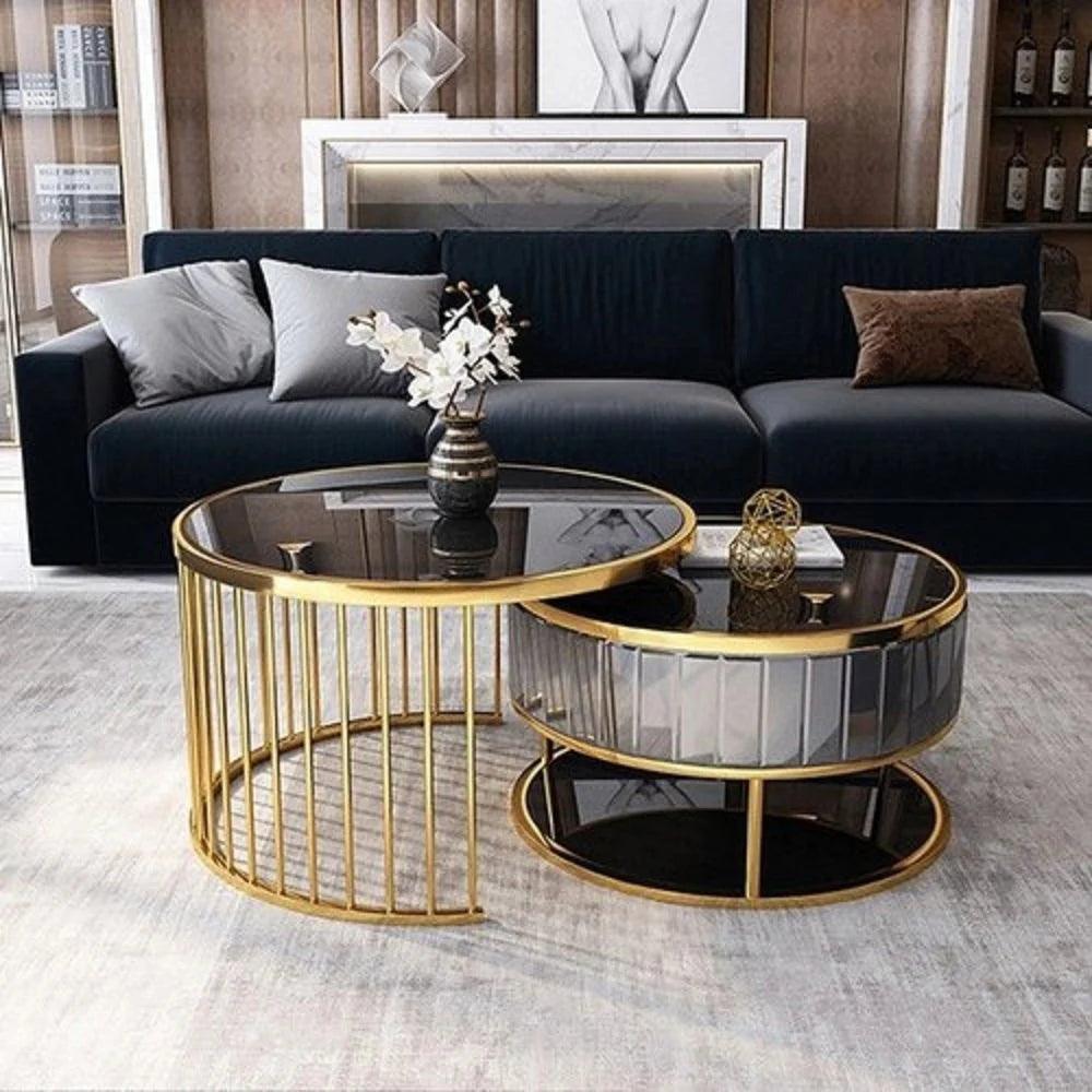Black Center Nesting Table - Allure Box