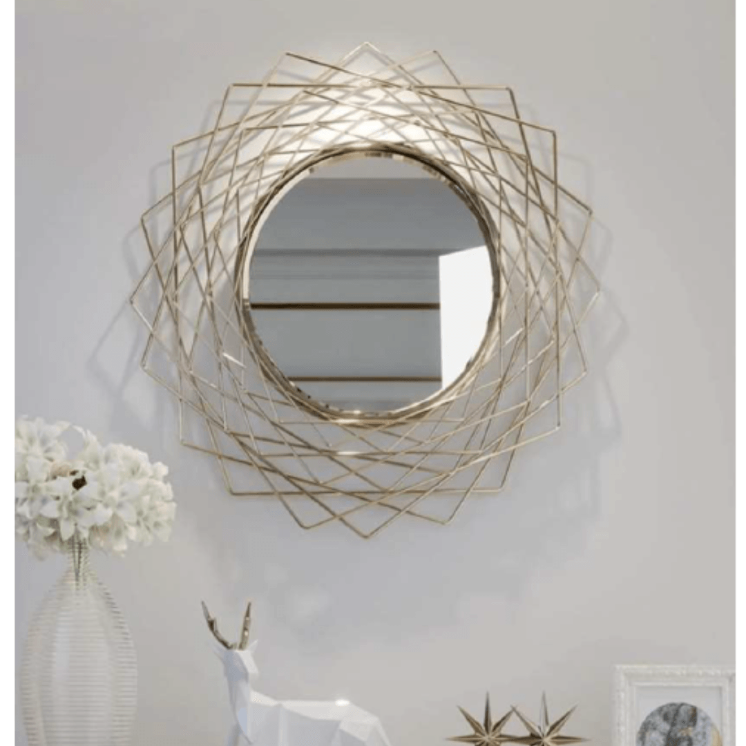 Beautiful Garland Wall Mirror - Allure Box