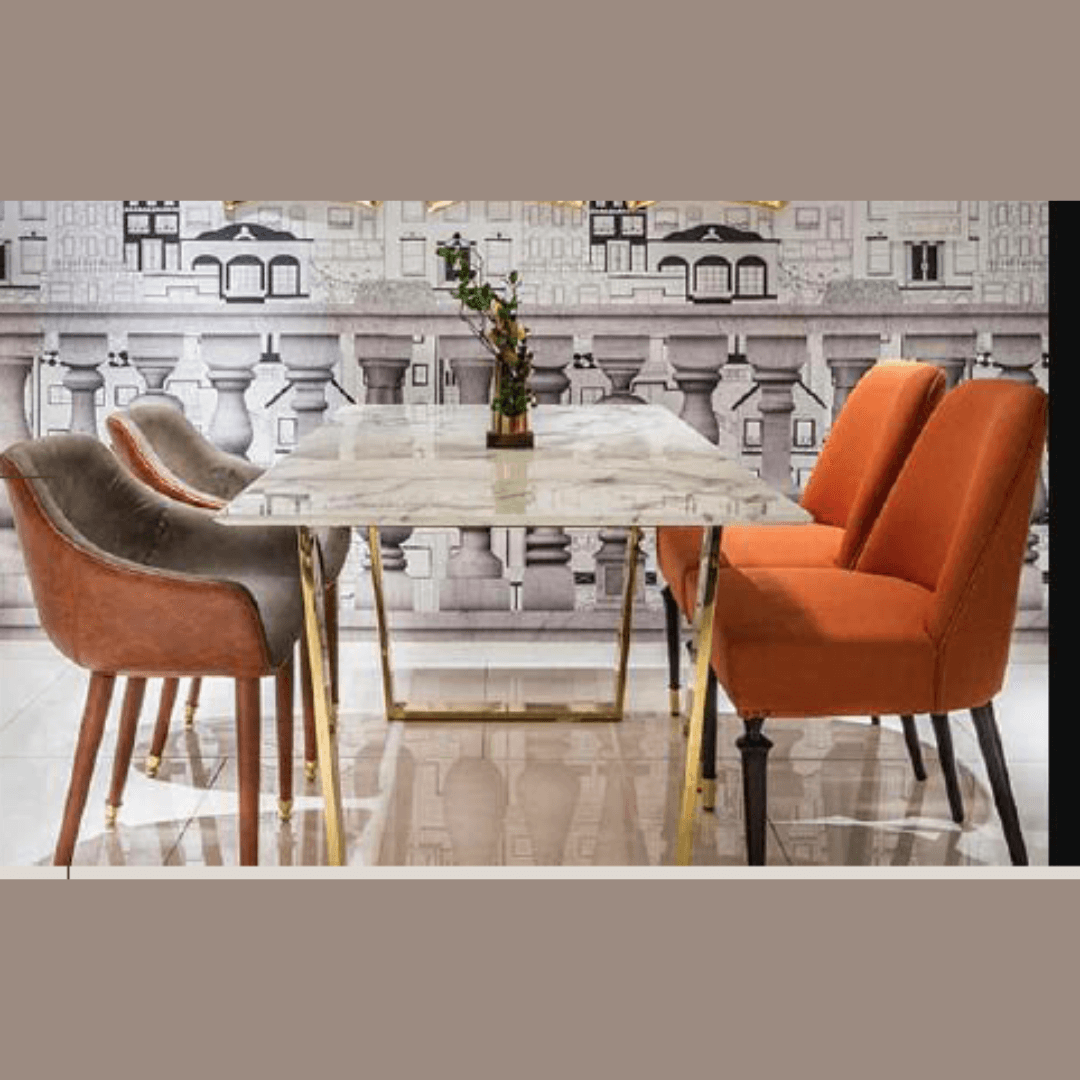 Extendable Dining Table Strong Stains (4 Seater) - Allure Box