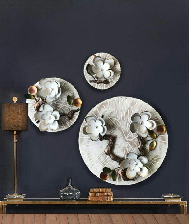 Flower On Round Panel S3 - Allure Box