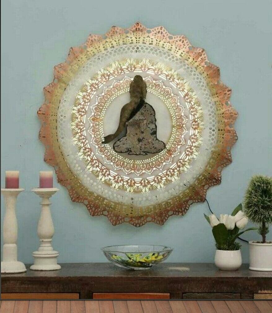 Buddha Circle Led Decor - Allure Box