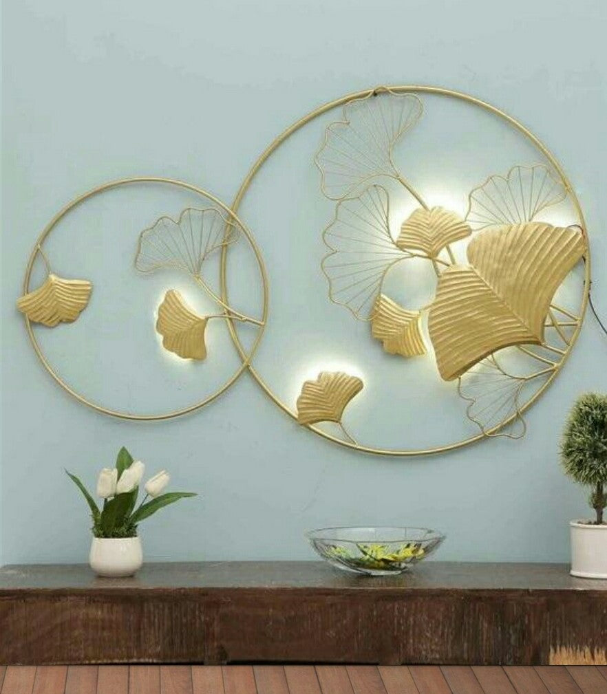 Ring Zingo Leaf Metal Wall Decor - Allure Box
