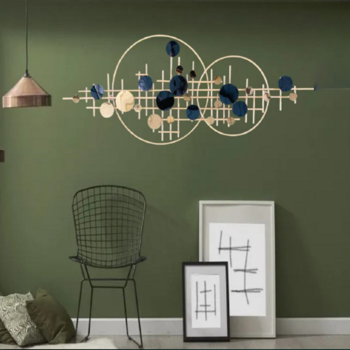 Pastel Metal Wall Decor - Allure Box