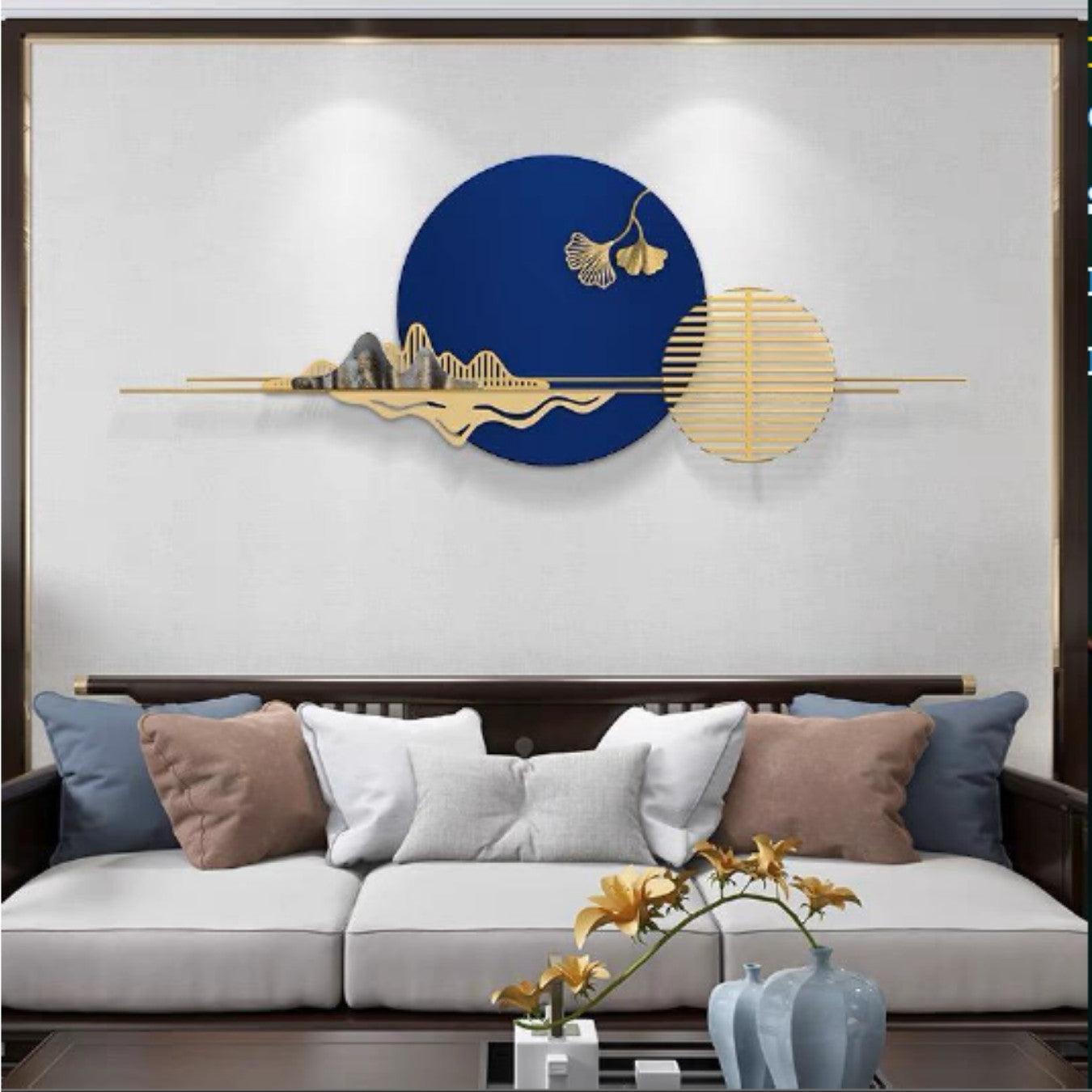 Filo Leaf Decor (Blue) - Allure Box