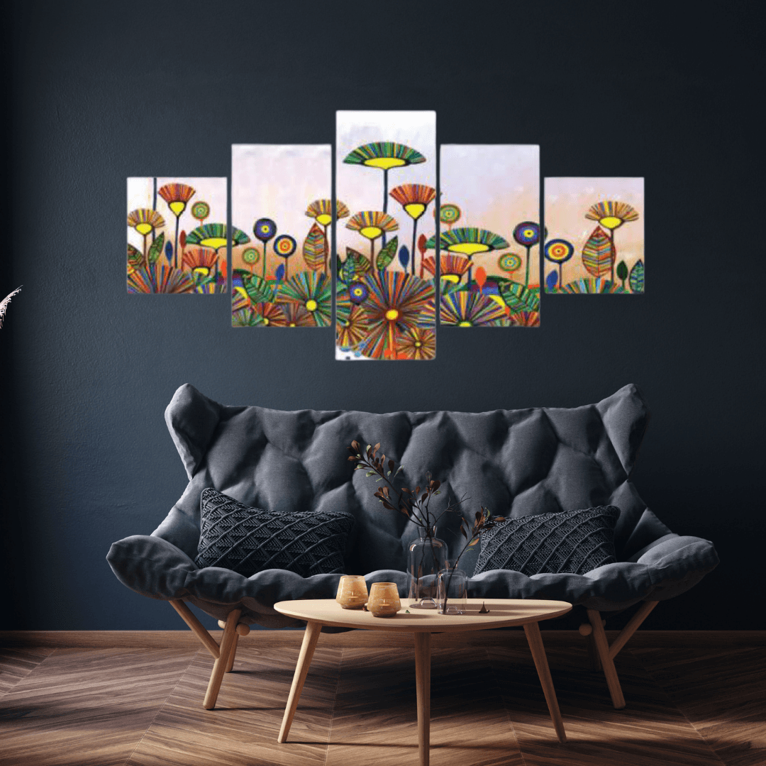 Floral Wall Painting - Allure Box