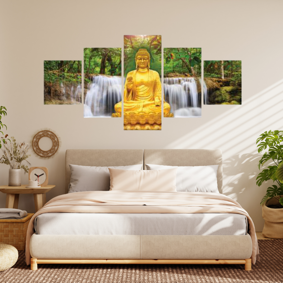 Religious Buddha Wall Art Painting - Allure Box