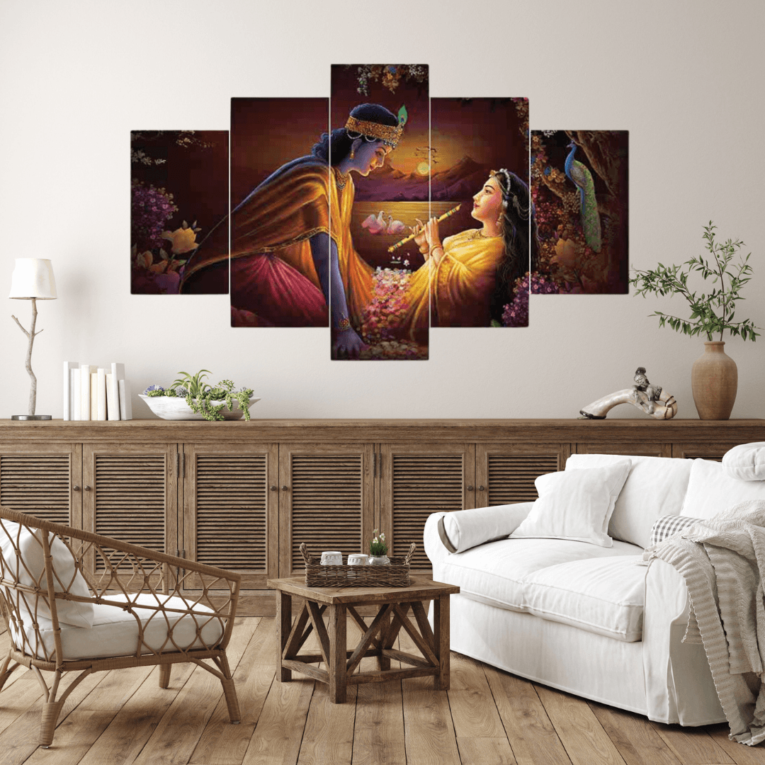 Krishna Radha Wall Art - Allure Box
