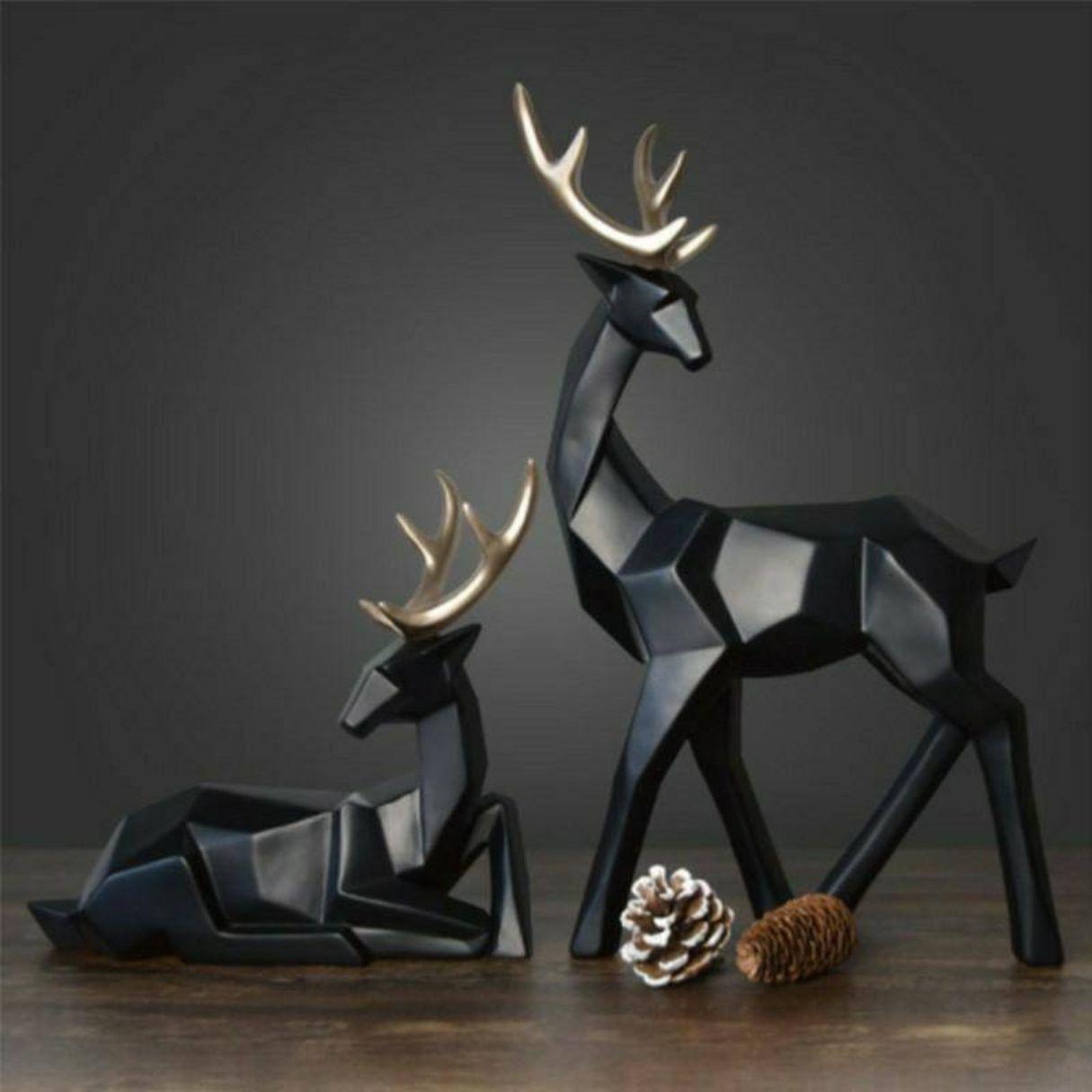 Deer Wall Art Set of 2 – Elegant Nature - Allure Box