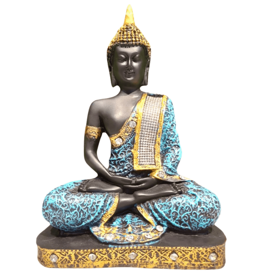 Blue Lord Gautam Buddha - Allure Box