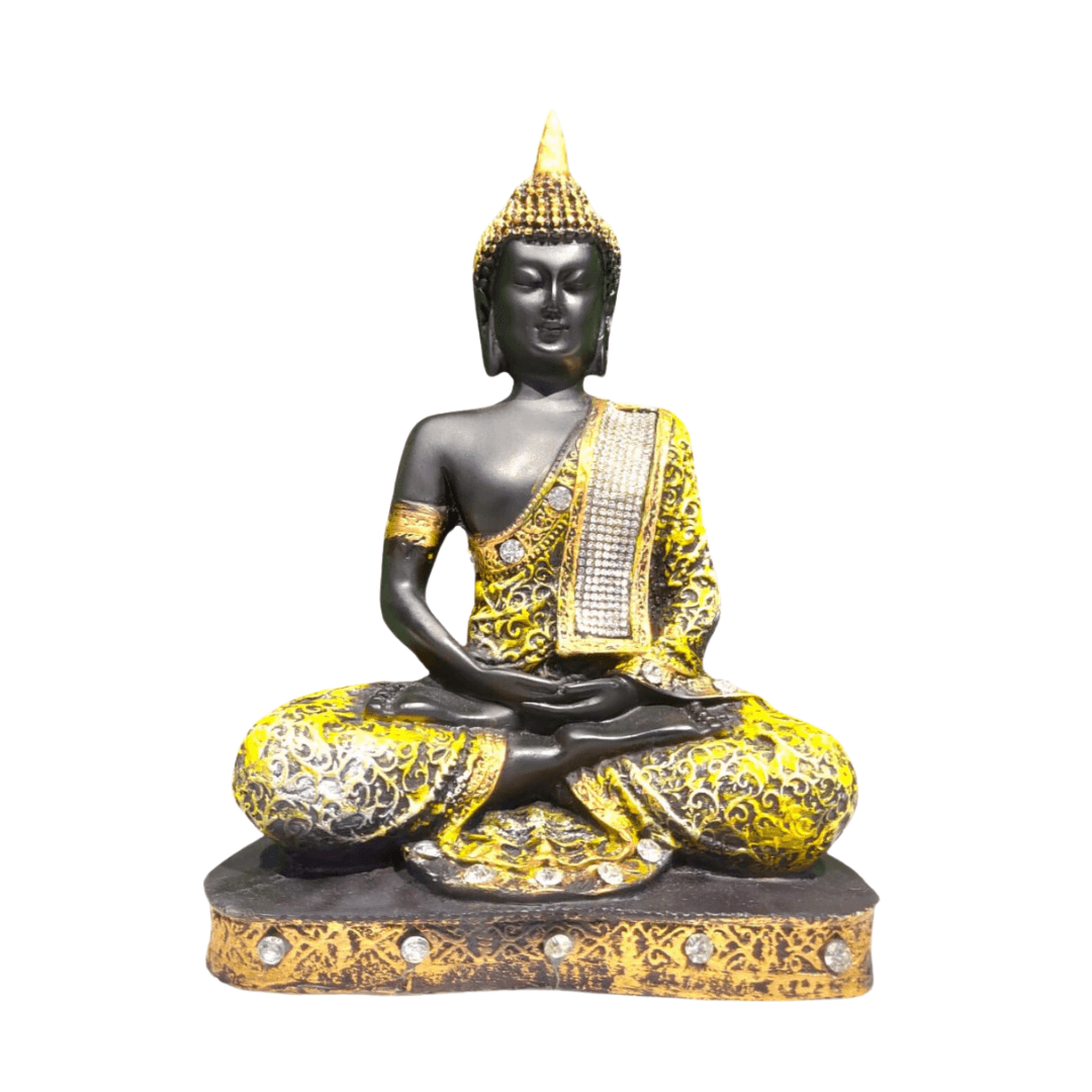 Yellow Lord Gautam Buddha - Allure Box