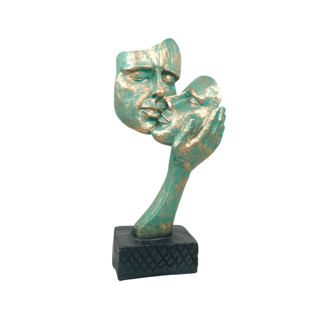 Face Couple Statue - Allure Box
