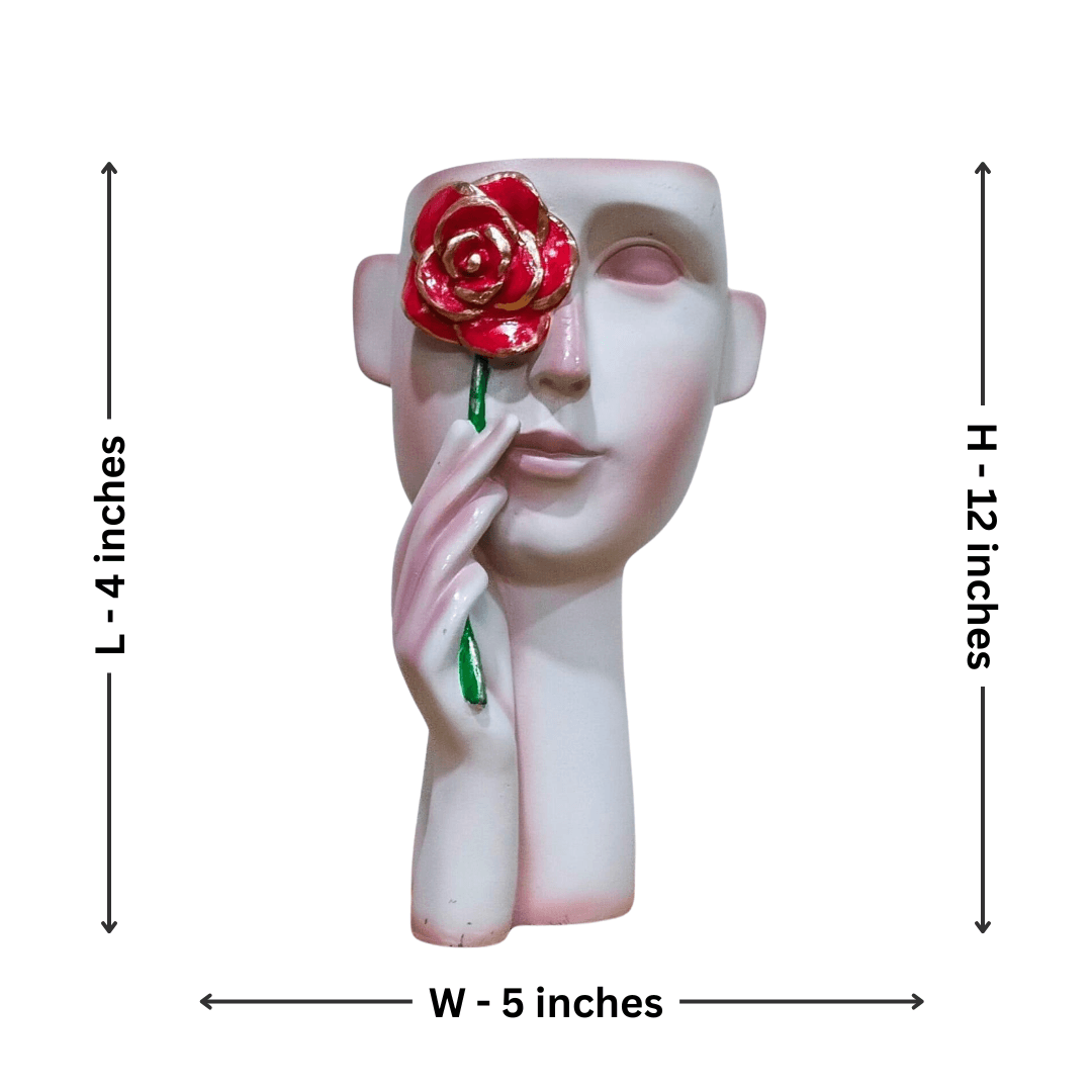 Resin Floor Vase – Elegant & Modern Decorative Vase - Allure Box