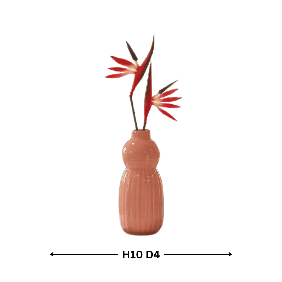 Casa Pumpkin Vase-peach - Allure Box