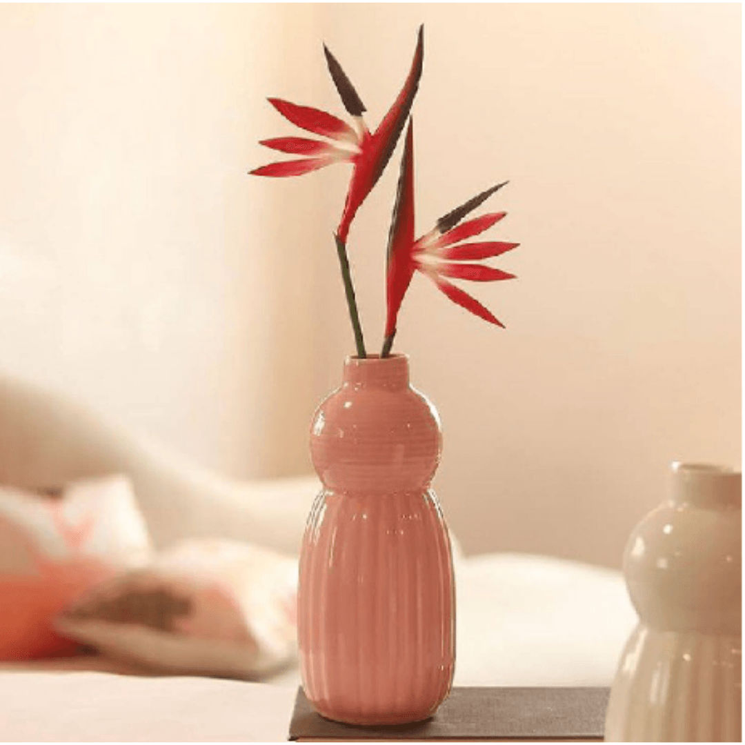 Casa Pumpkin Vase-peach - Allure Box