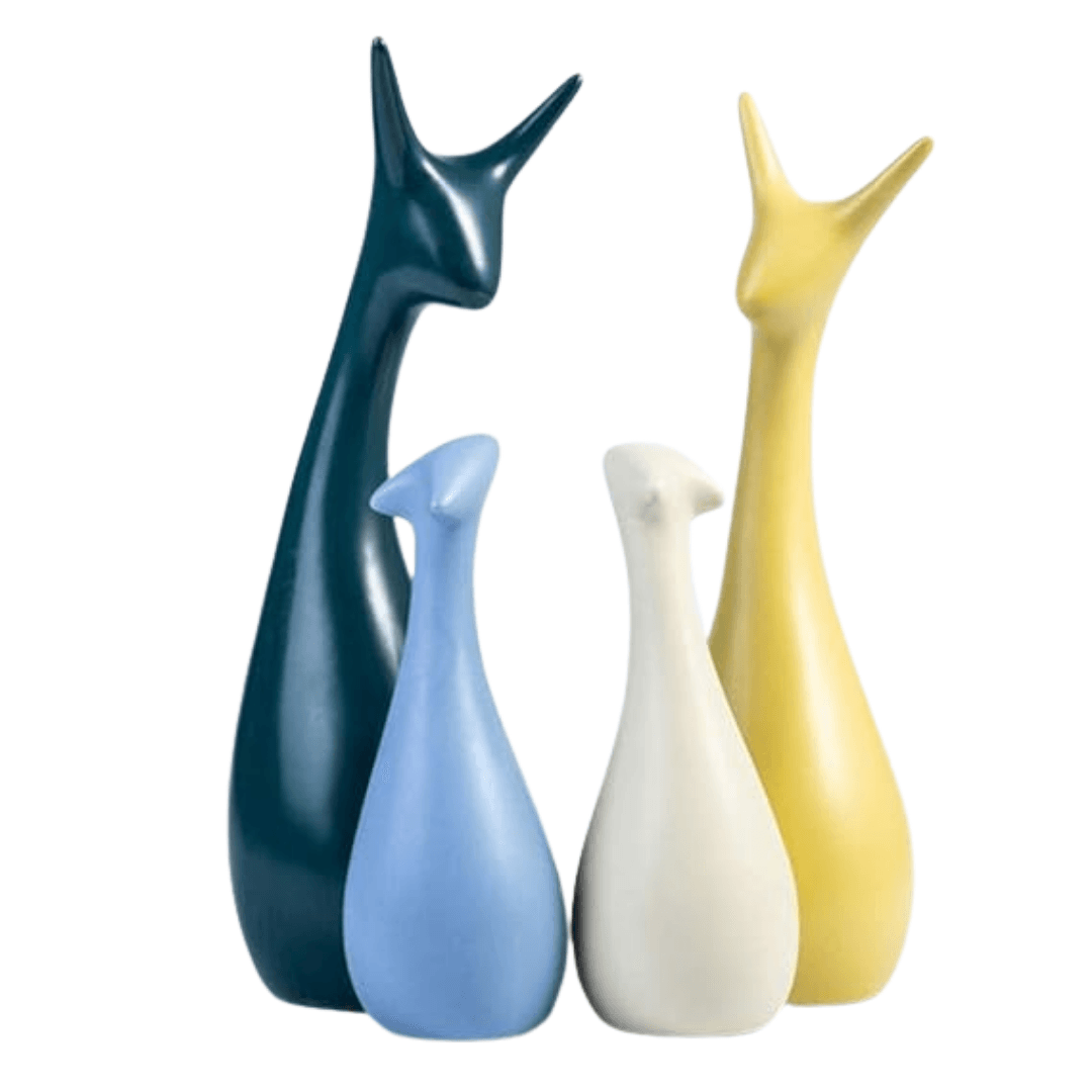 Deer Family (Set Of 4) - Allure Box