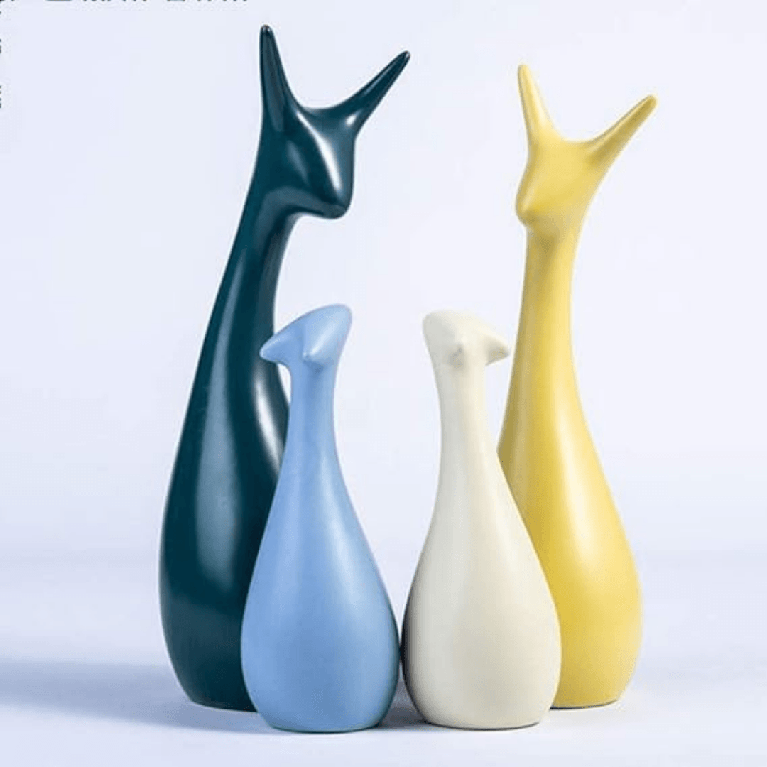 Deer Family (Set Of 4) - Allure Box