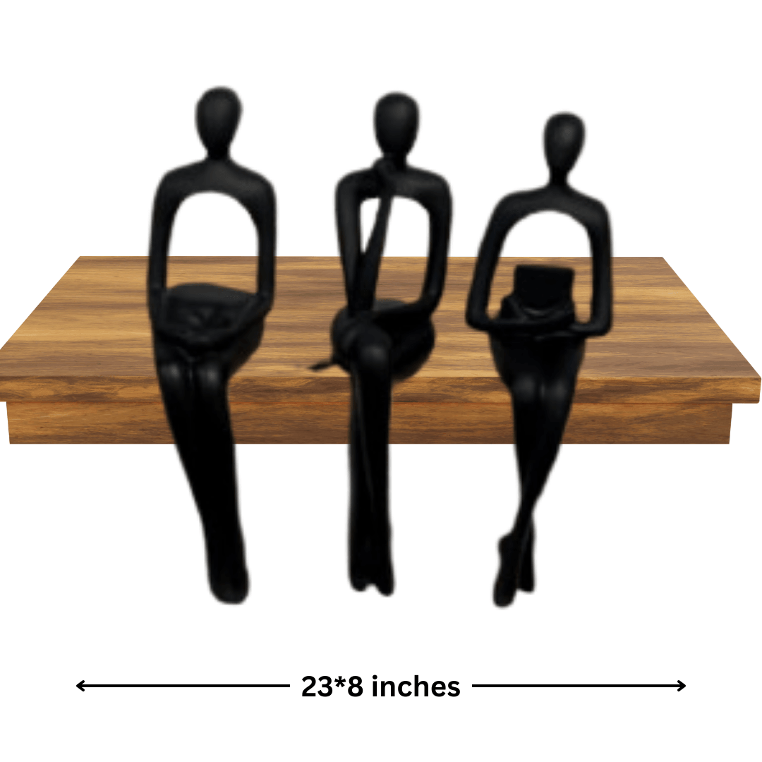 Set of 3 Girls (Black) – Elegant & Artistic Figurine Set - Allure Box