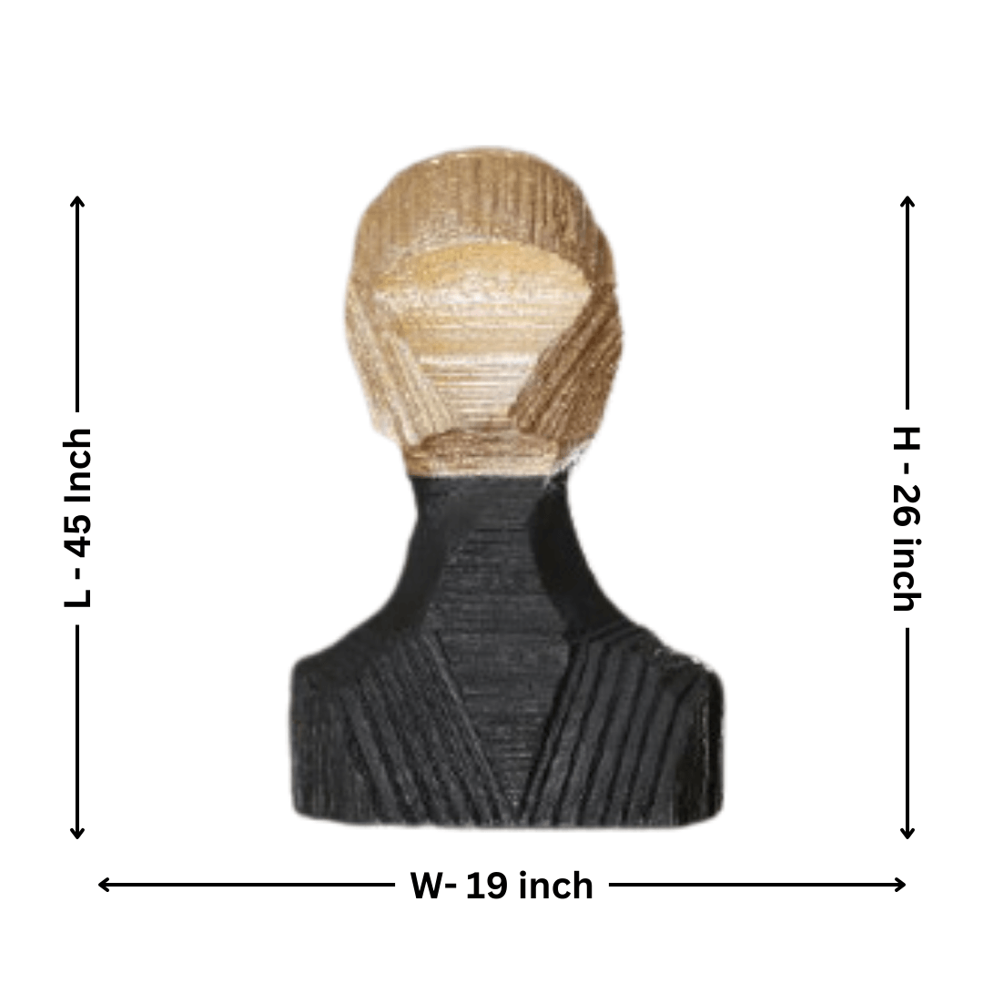 Buy Anon (Black Gold) Showpiece – Luxury Home Decor | Allure Box - Allure Box