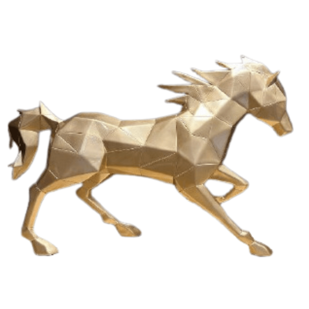 Ferrari XL (Gold) – Luxury Sports Car Sculpture - Allure Box