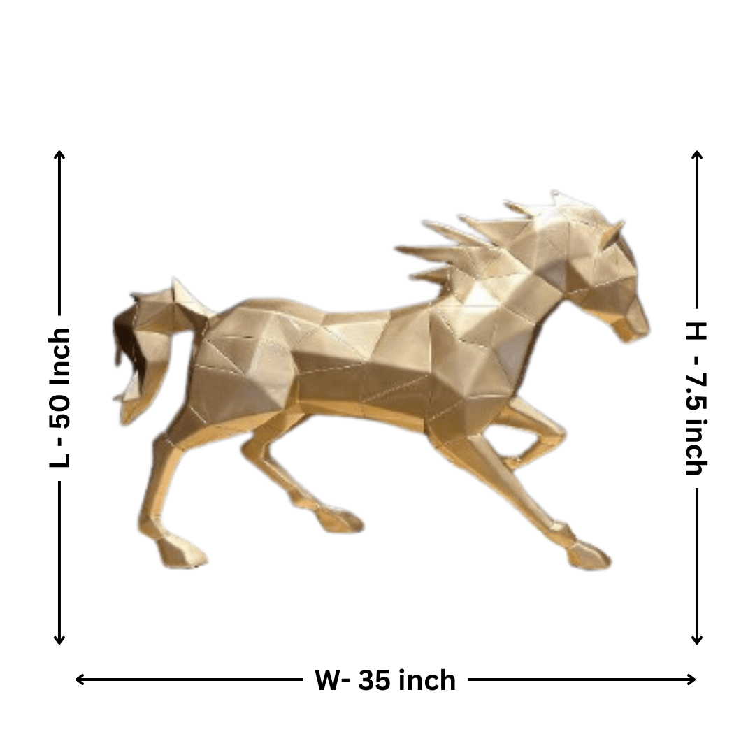 Ferrari XL (Gold) – Luxury Sports Car Sculpture - Allure Box