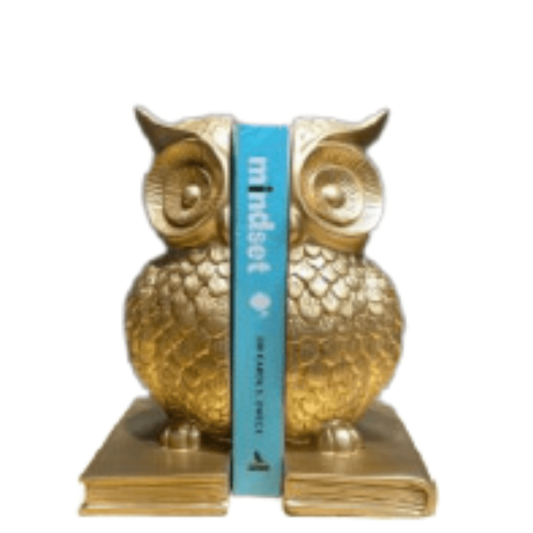 Owl Bookend (Gold) - Allure Box