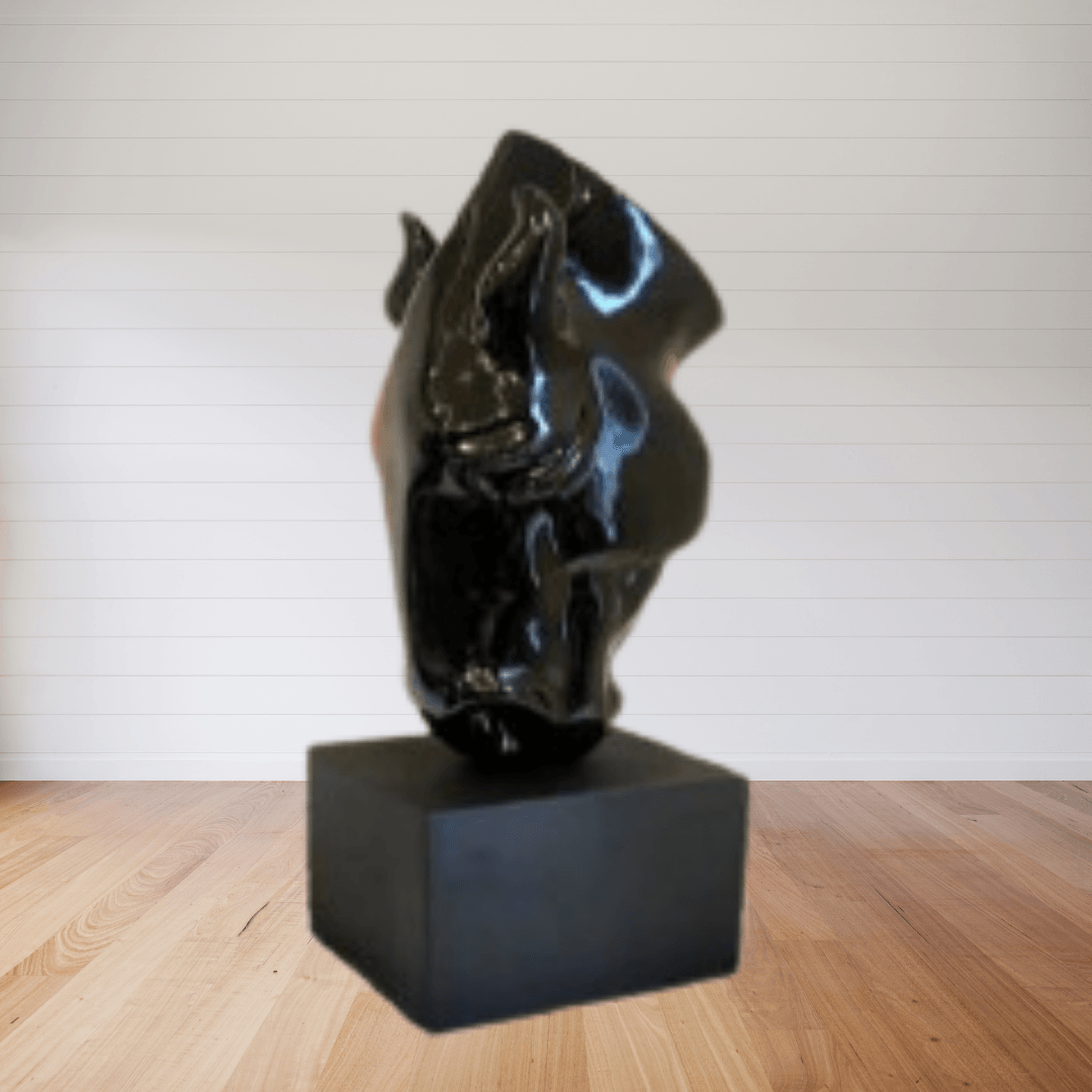 Horse Head (Yellow) – Bold & Elegant Horse Figurine for Home Decor - Allure Box