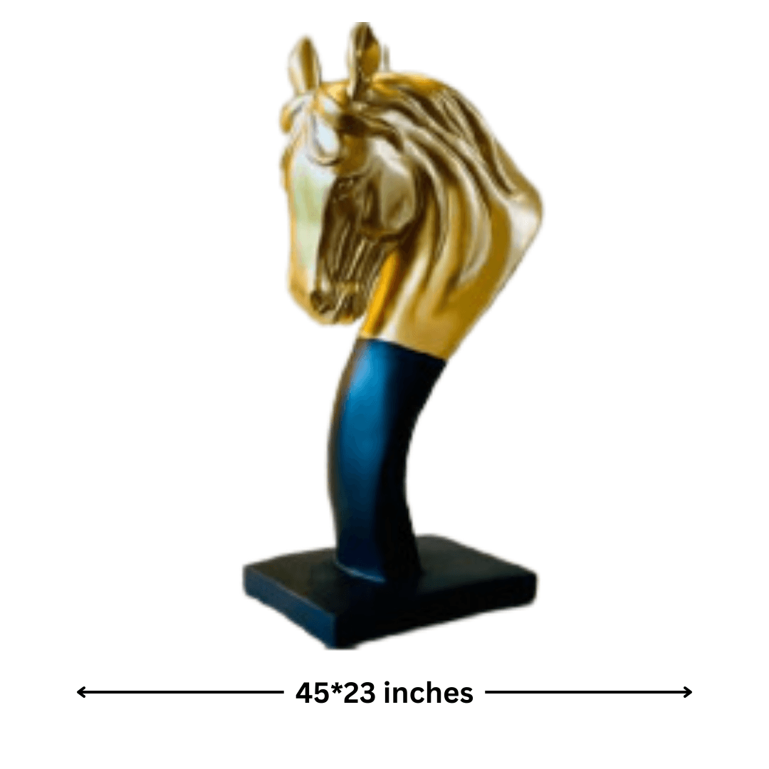 Stallion (Black Gold) – Majestic Horse Sculpture - Allure Box