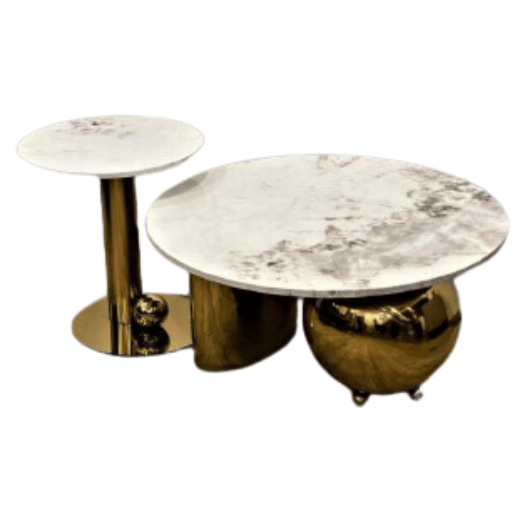 Iron RounDecenter Table - Allure Box