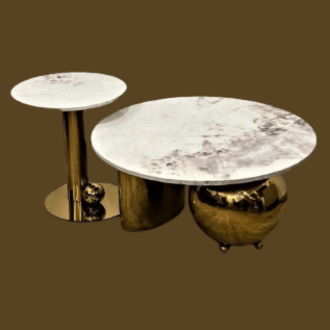 Iron RounDecenter Table - Allure Box