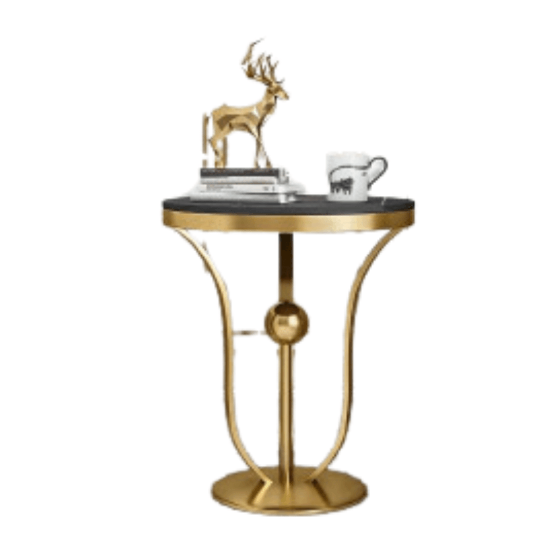 Modern Inverted Bell Shape Side Table - Allure Box