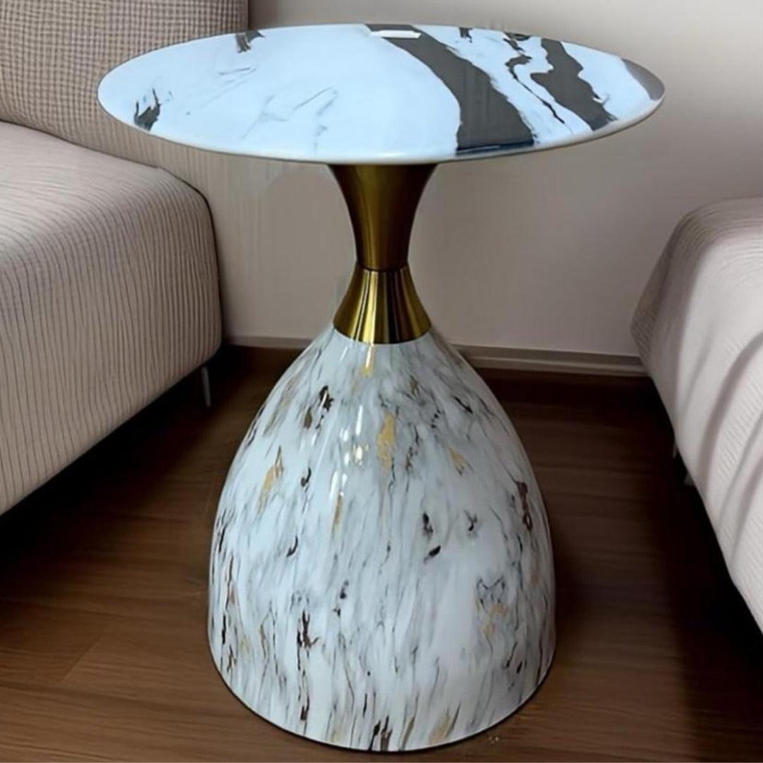 Marble Top Side Table - Allure Box