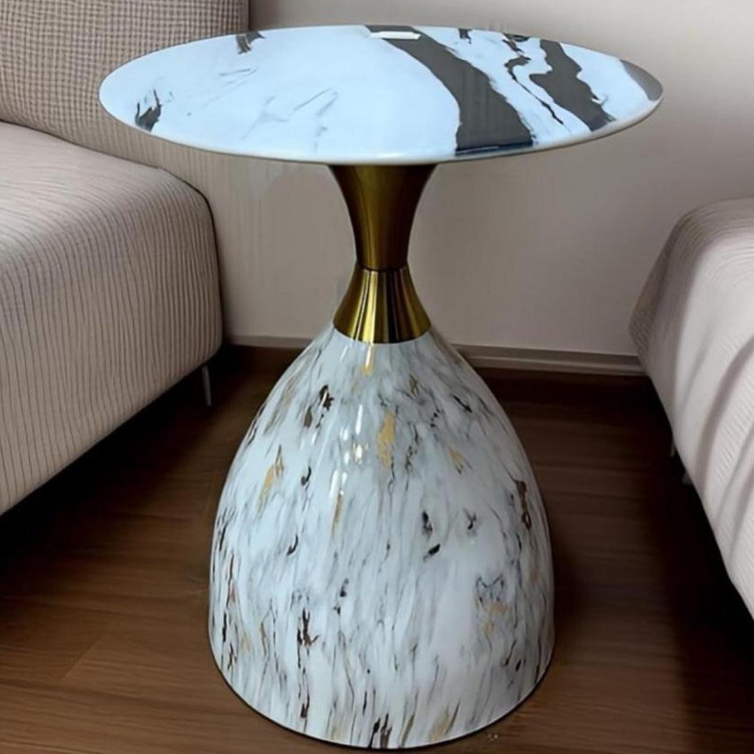 Marble Top Side Table - Allure Box