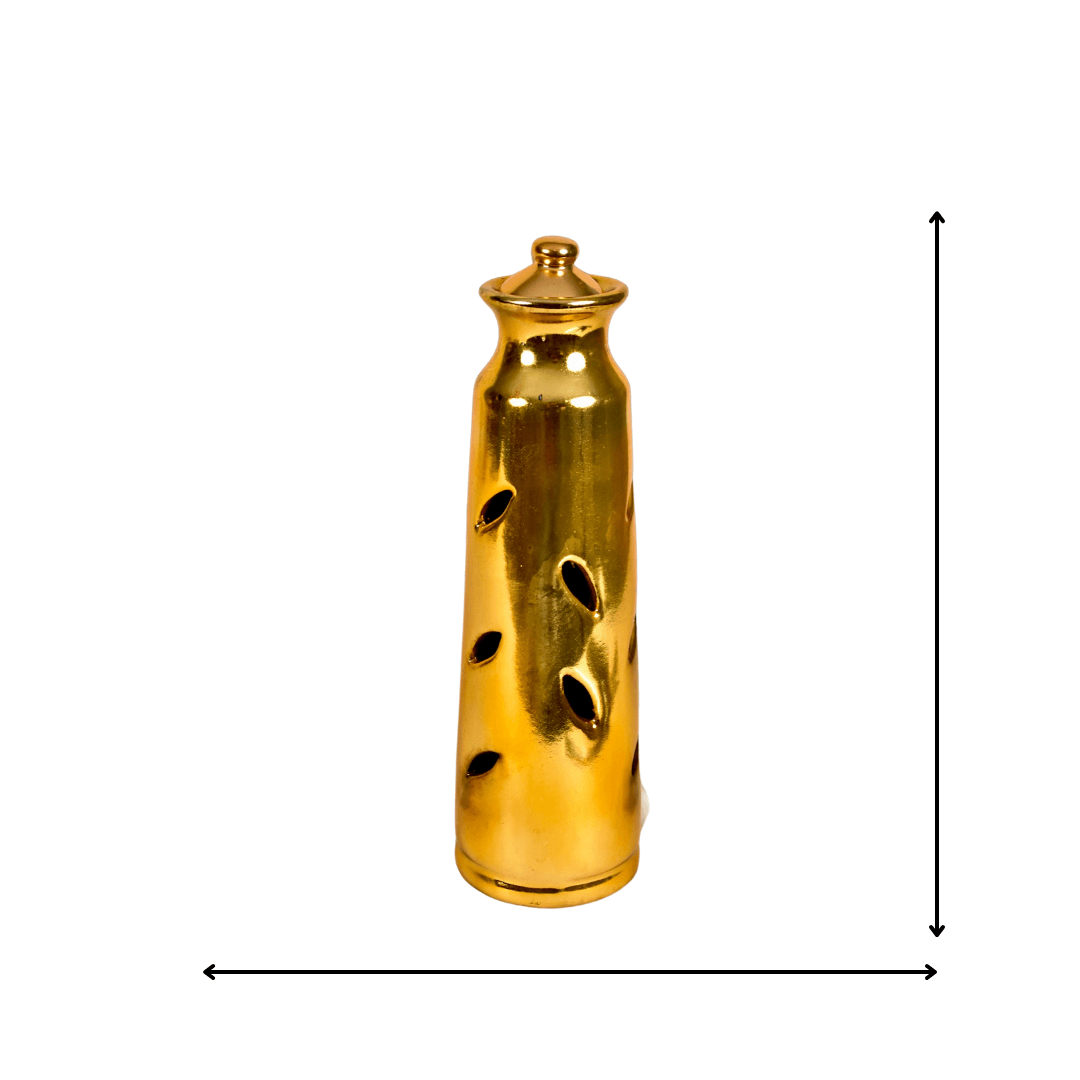 Golden Elegant Agarbatti Tower Stand - Allure Box