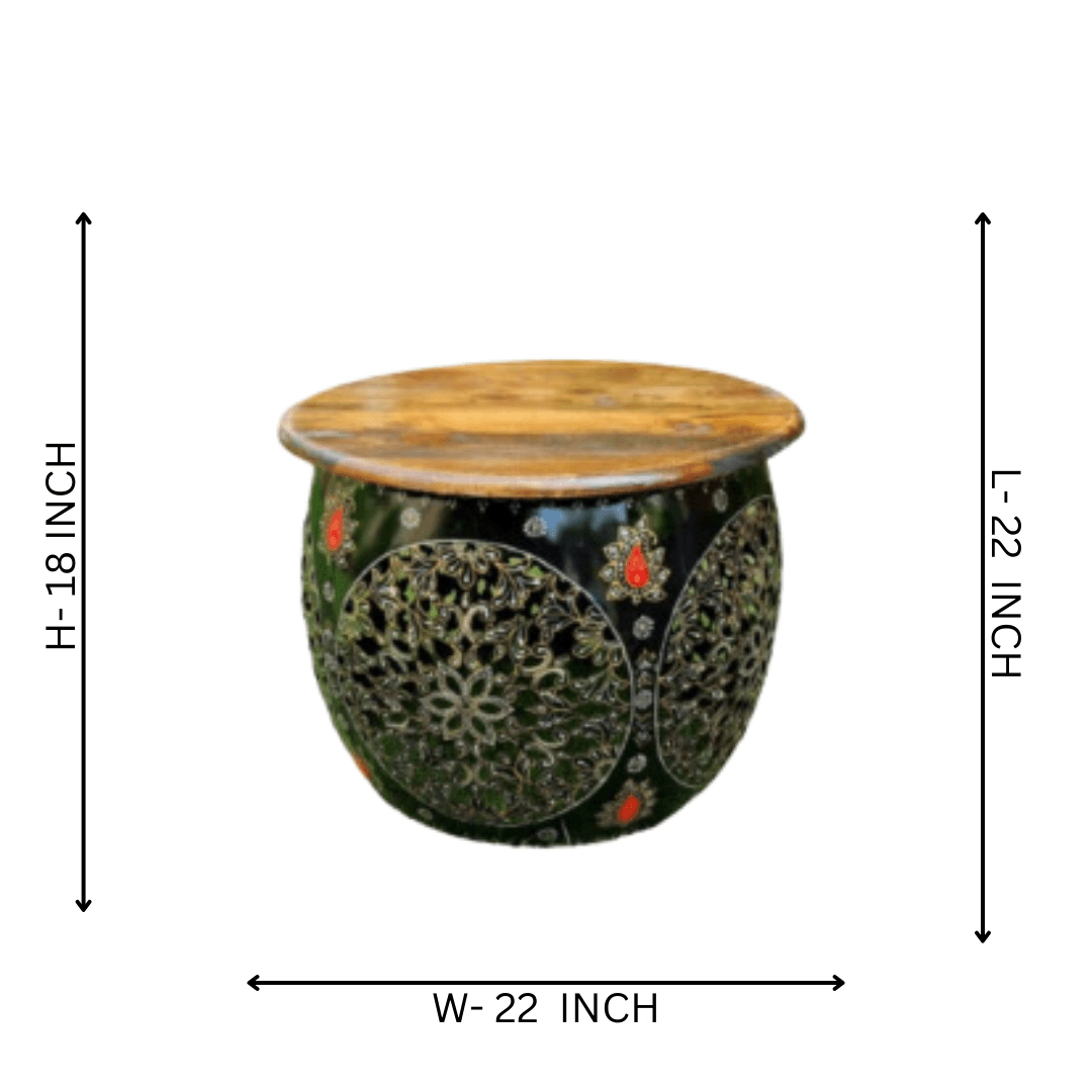Multifunction Drum Table Big - Allure Box