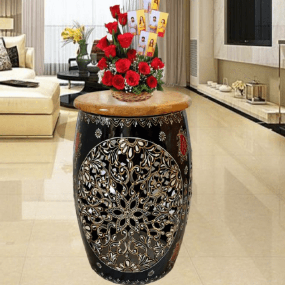 Multifunction Drum Table Big - Allure Box