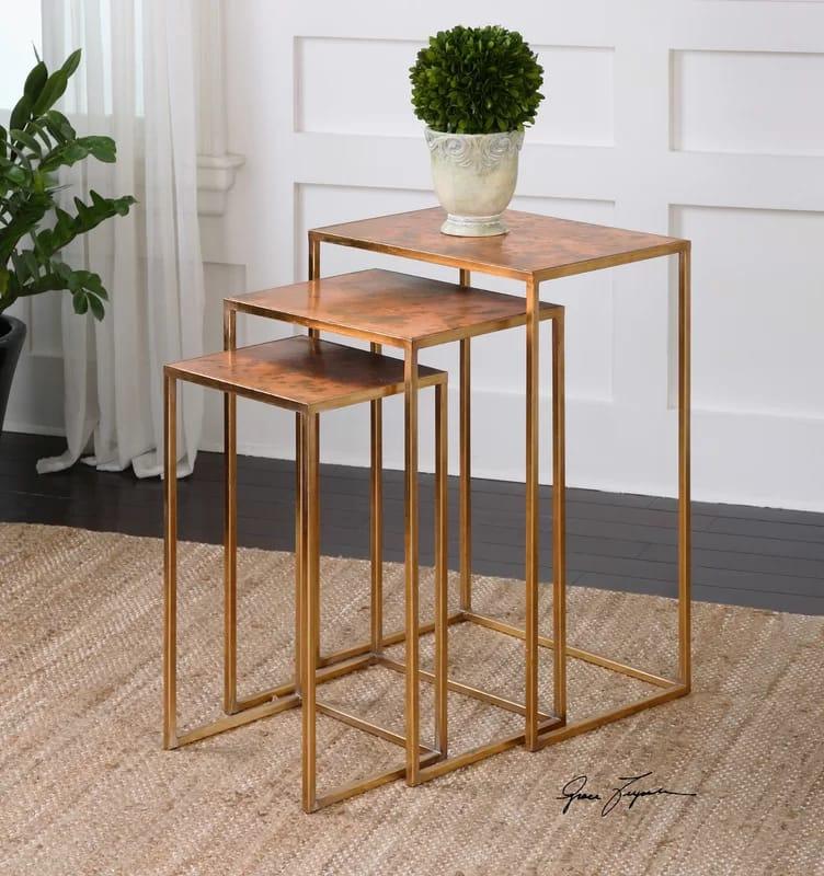 Oxidized Nesting Table - Allure Box