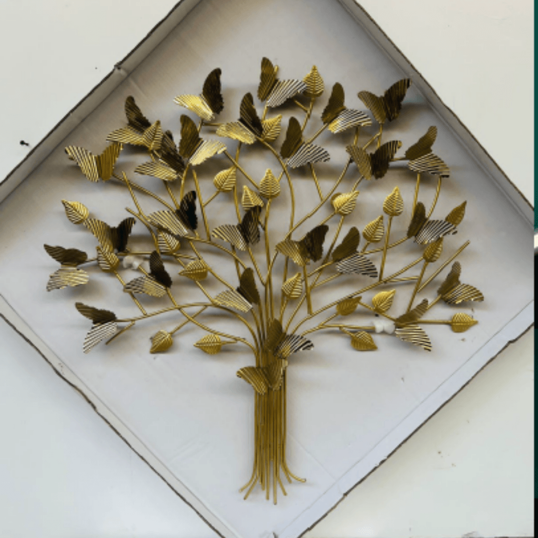Gilded Butterfly Grove Wall Art - Allure Box