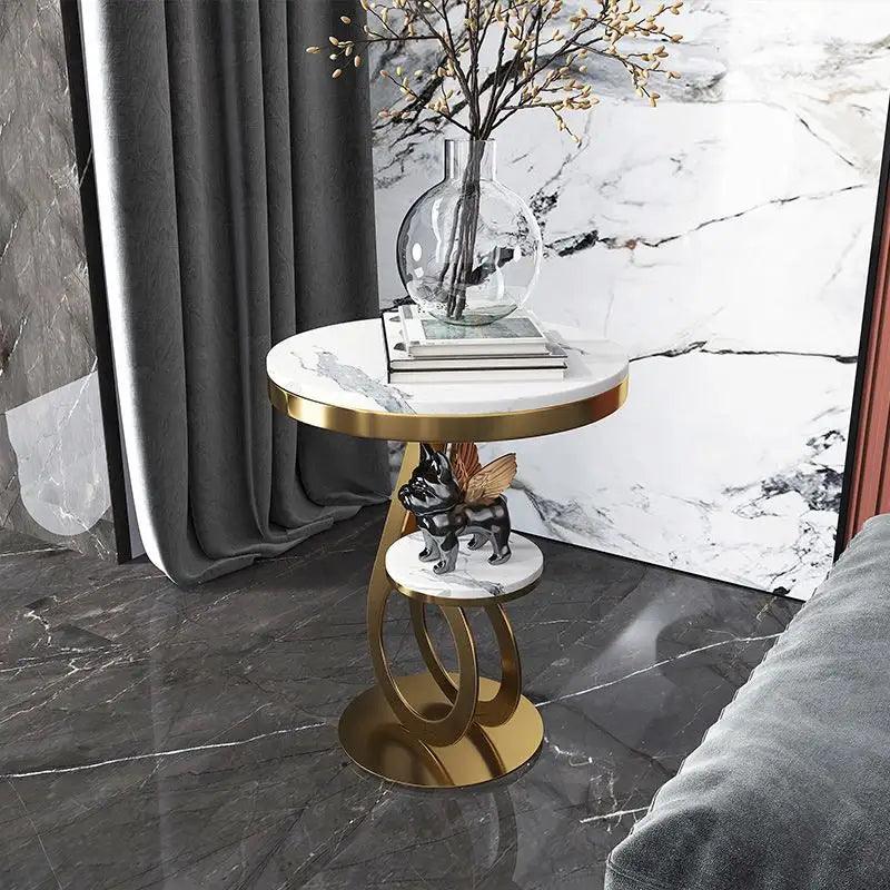 Marble Side Table - Allure Box