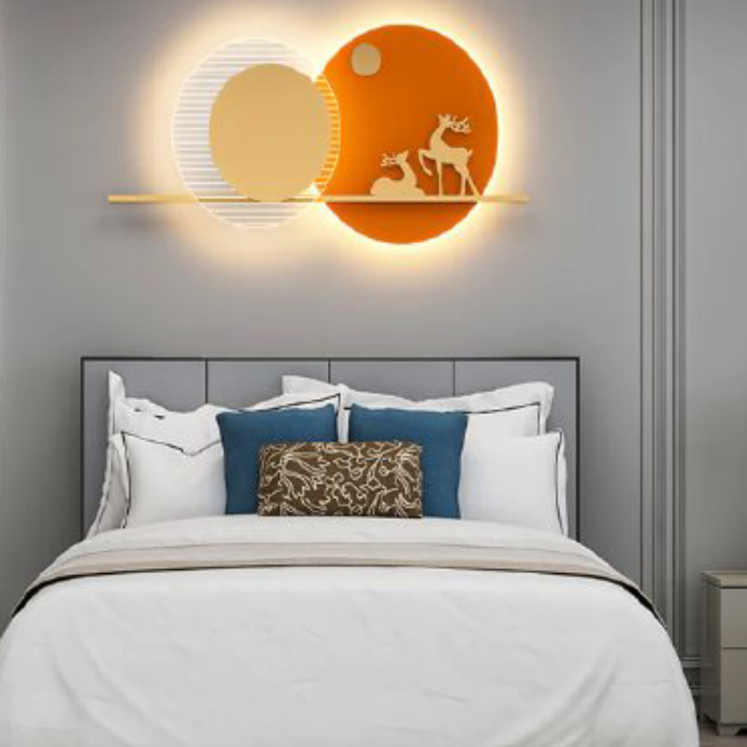Sunny Peachy Wall Art - Allure Box