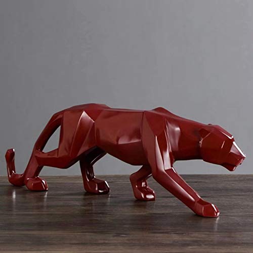 Unleash Luxury with the 3D Panther (Wine) Showpiece –Allurebox