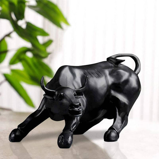 Stock Echange Bull (Black)