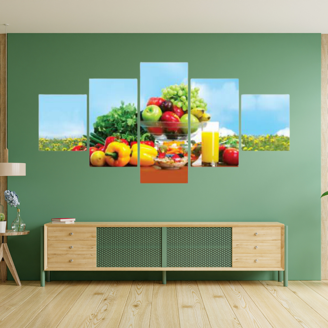 Fresh Fruits Wall Painting