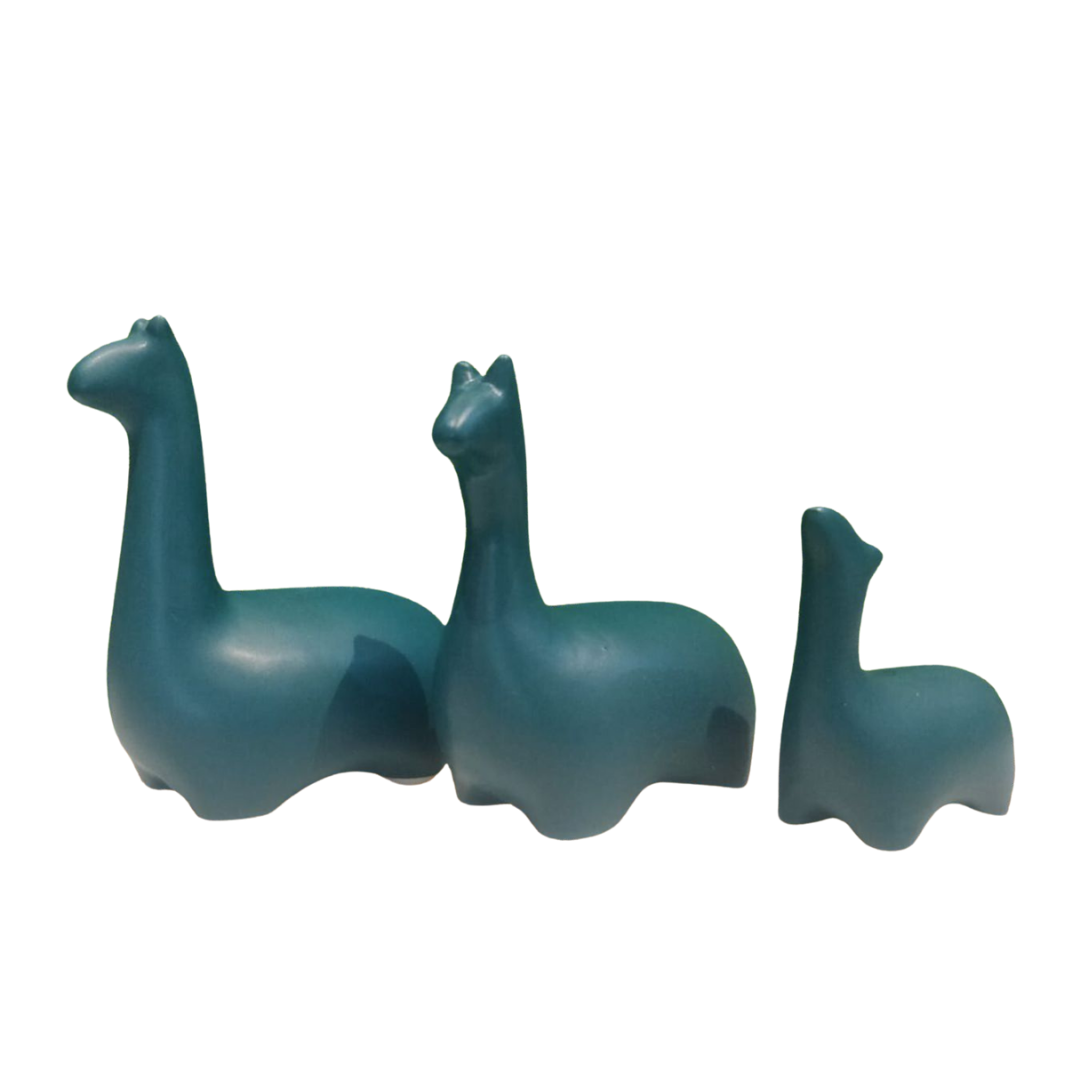 Dinosaur Family Set Of 3 (Sea Green Dino)