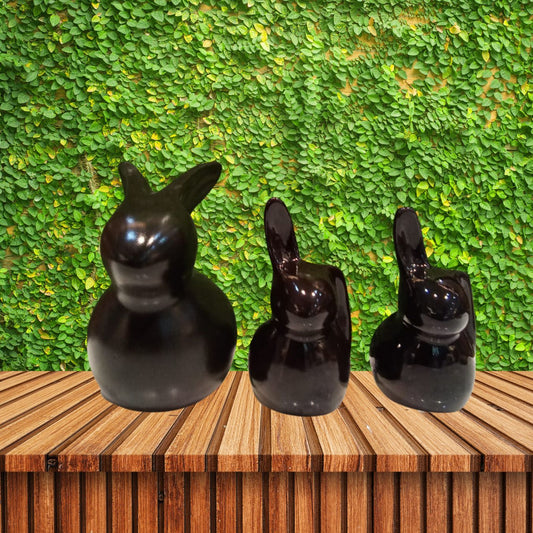 Rabbit Figurines (Set Of 3)