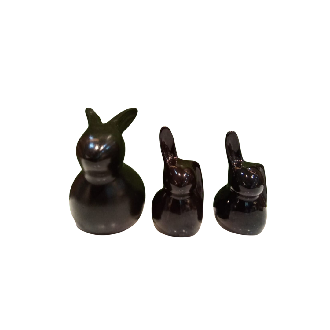 Rabbit Figurines (Set Of 3)