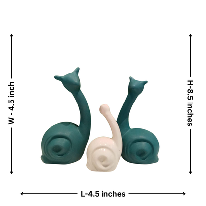 Snail Set Of 3