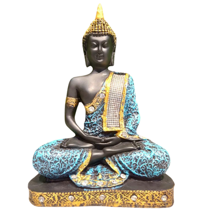 Blue Lord Gautam Buddha